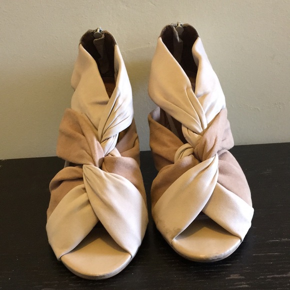 Jeffrey Campbell Stacked Heel Sandals - sz 8.5 - Picture 2 of 14